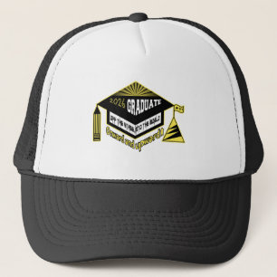 Casquette Félicitations, diplômé de 2026 !