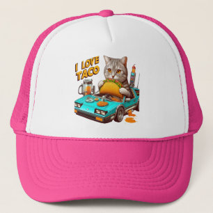 Casquette Feline Fiesta I love Taco