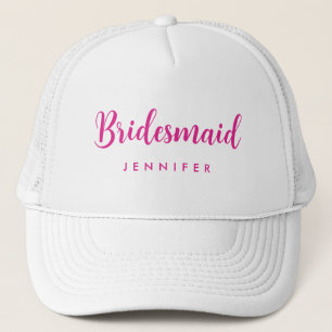 Casquette Femme Chaud Rose Bachelorette Nom de la servante