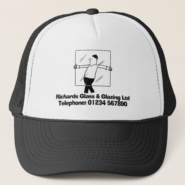 Casquette Fenêtre Réparation Conception de l'entreprise. (Devant)