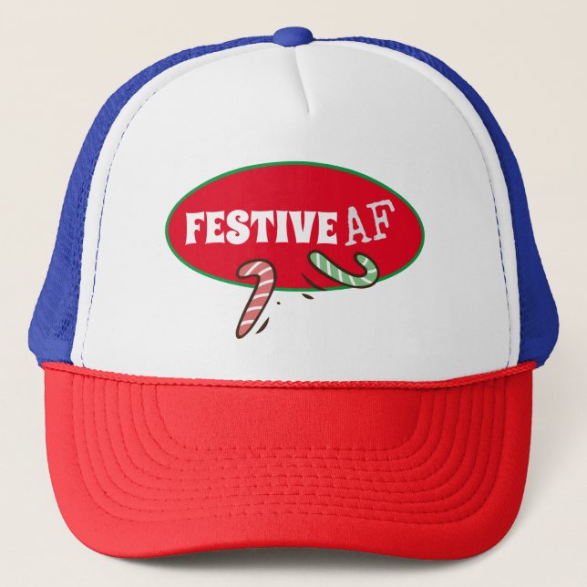 Casquette Festive AF Funny Holiday (Devant)