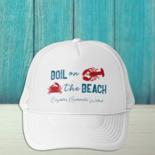 Casquette Fête de Bachelorat autour d'un Bouillabaisse de Fr