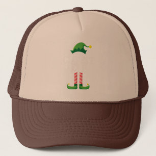 Casquette Fête de Noël du groupe de famille de jumelage Elf 