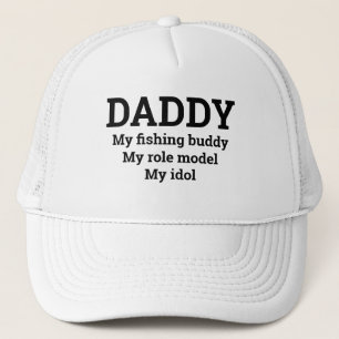 Casquette Fête des pères Cadeau DADDY MON BUDDY IDOL DE PÊCH