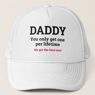 Casquette Fête des pères cadeau DADDY VOUS N'OBTENEZ QU'UN