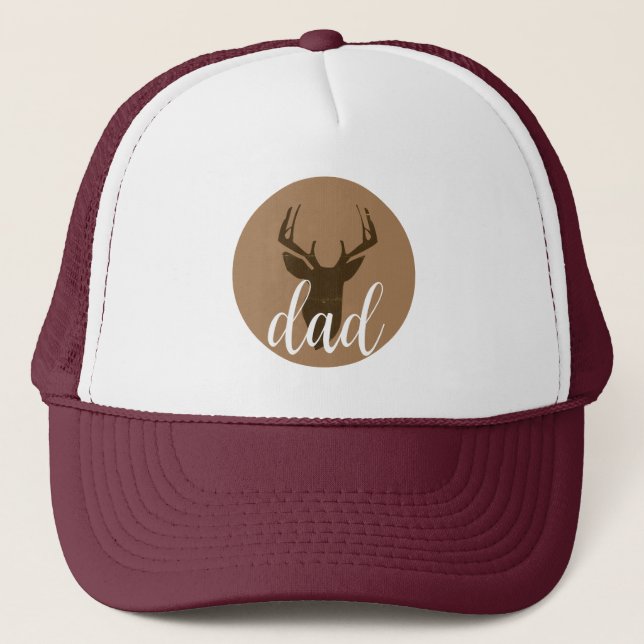 Casquette Fête des pères moderne Deer Papa (Devant)