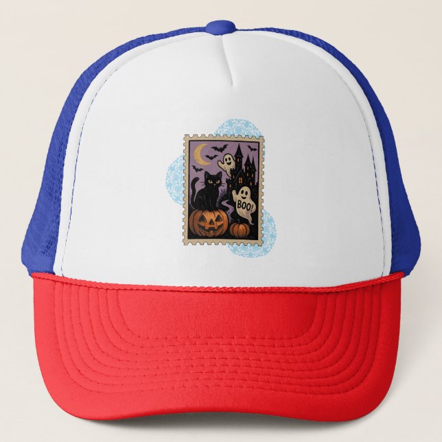 Casquette Fête d'Halloween (Devant)