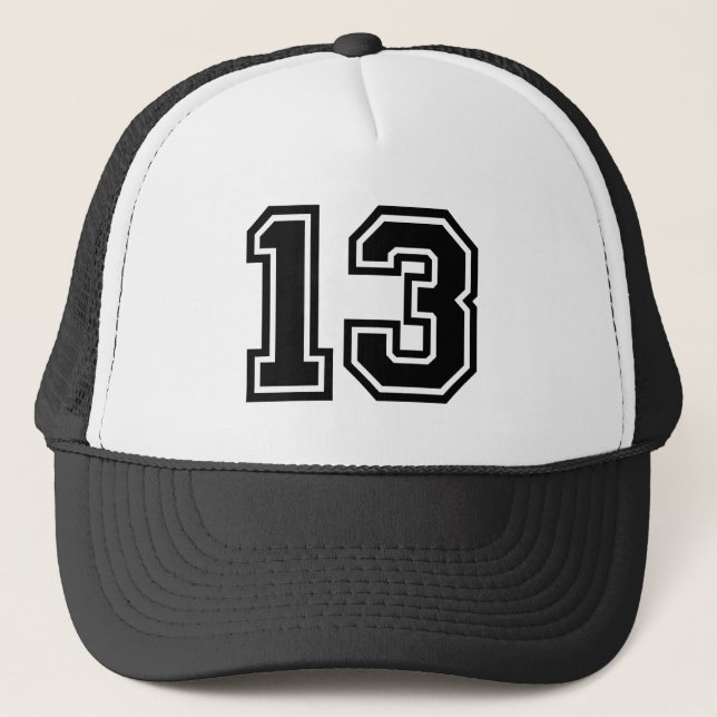 Casquette Fête du 13e anniversaire (Devant)