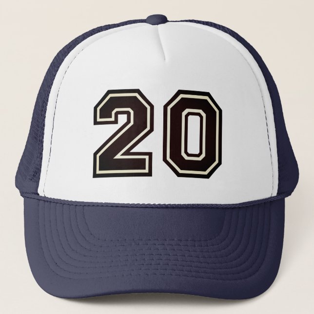 Casquette Fête du 20e anniversaire (Devant)