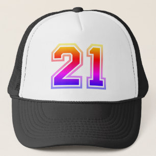 Casquette fête du 21e anniversaire