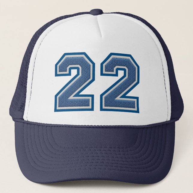 Casquette Fête du 22e anniversaire (Devant)