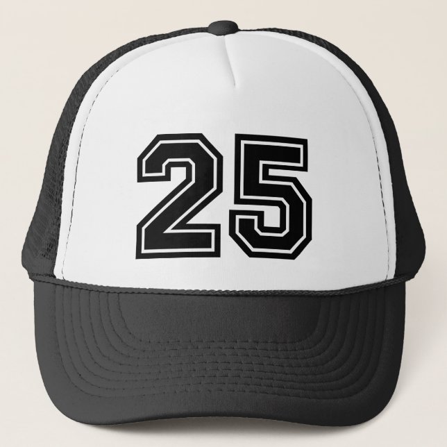 Casquette Fête du 25e anniversaire (Devant)