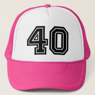 Casquette Fête du 40e anniversaire
