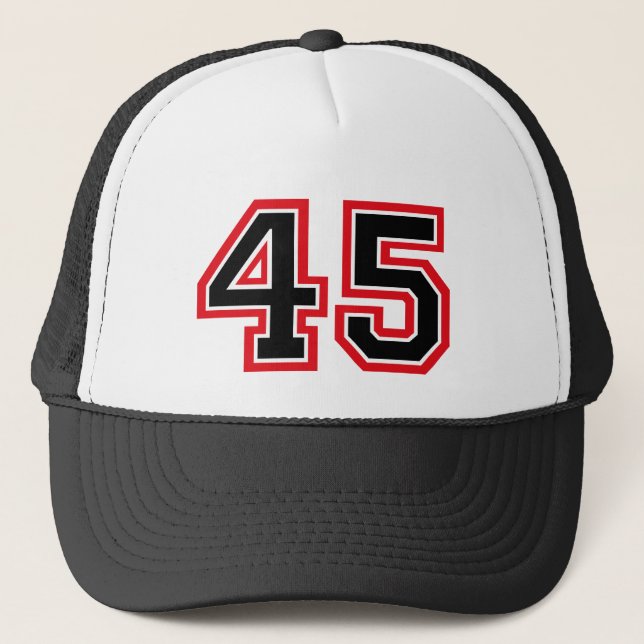 Casquette Fête du 45e anniversaire (Devant)