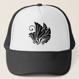 Casquette Feuilles de ginkgo en forme de papillon