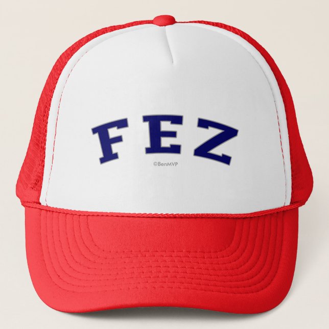 Casquette Fez (Devant)