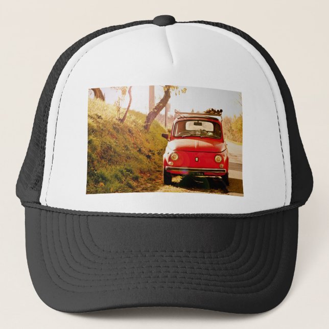 Casquette Fiat 500, Cinquecento en Italie (Devant)