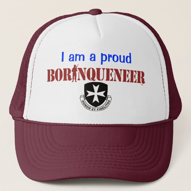 Casquette fier de Borinqueneer (Devant)