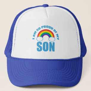 Casquette Fier de mon fils Gay pride arc-en-ciel Parent