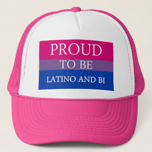 Casquette Fier d'être latin et Bi