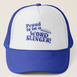 Casquette Fier D'Être Le Slogan De L'Écrivain De Mot Slinger