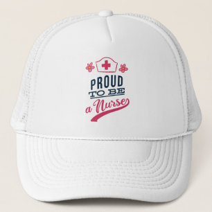 Casquette Fier d'être une infirmière