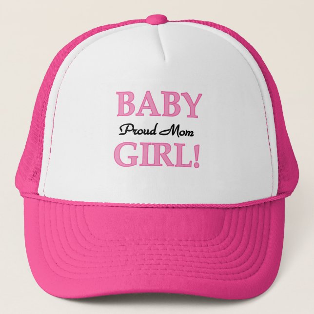 Casquette Fier Maman Baby Girl Tshirts et cadeaux (Devant)