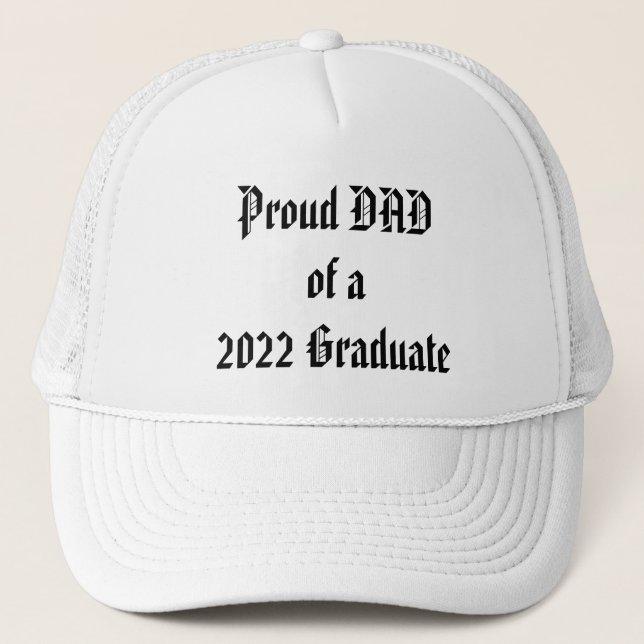 CASQUETTE FIER PAPA DE DIPLÔME DE CAMION (Devant)
