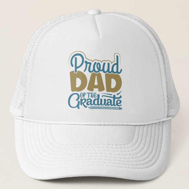 Casquette Fier papa du diplômé (Devant)