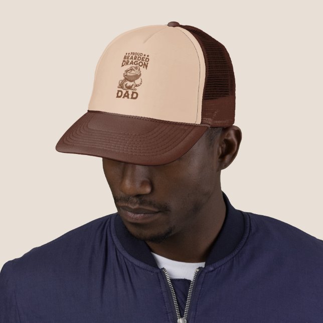 Casquette Fier Porte-Dragon Papa Reptile Lover (En situation)