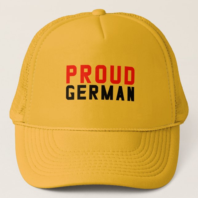 Casquette Fière Allemande (Devant)