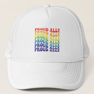 Casquette Fière Ally   LGBTQ   GAY PRIDE   Arc en ciel