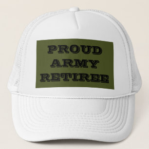 Casquette Fière Armée Retraitée