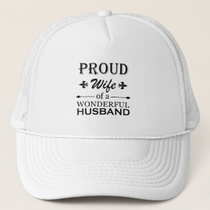 Casquette fière épouse d'un merveilleux mari
