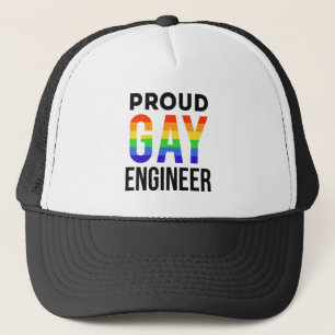 Casquette Fière Gay Ingénieur Fierté Mois Ingénierie Grad