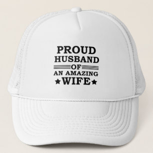 Casquette fière mari d'une femme extraordinaire