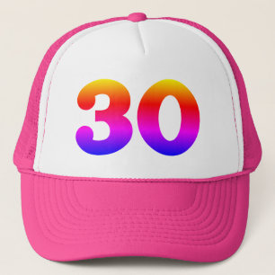 Casquette Fierté 30e fête d'anniversaire