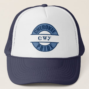Casquette Fierté cherokee dans la marine