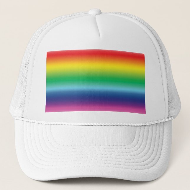 Casquette Fierté couleurs arc-en-ciel lgbtq lgbt drapeau gay (Devant)