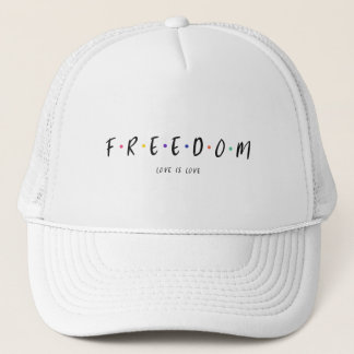 Casquette Fierté LGBTQ Liberté d'amour