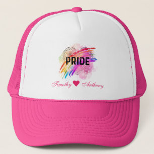 Casquette Fierté LGBTQ personnalisée Arc-en-ciel couleur coe