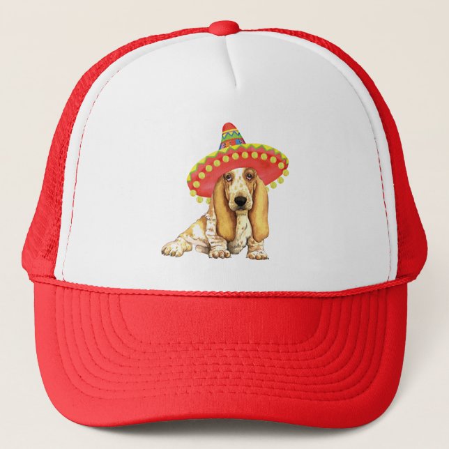 Casquette Fiesta Basset (Devant)