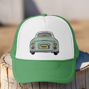 Casquette Figarations Name Emerald Green Figaro Car