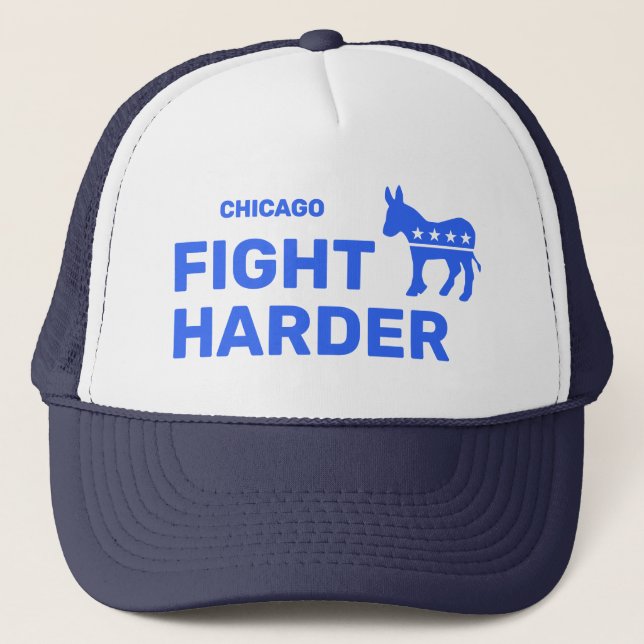Casquette Fight Harder™ Trucker Hat (Customisez-le!) (Devant)