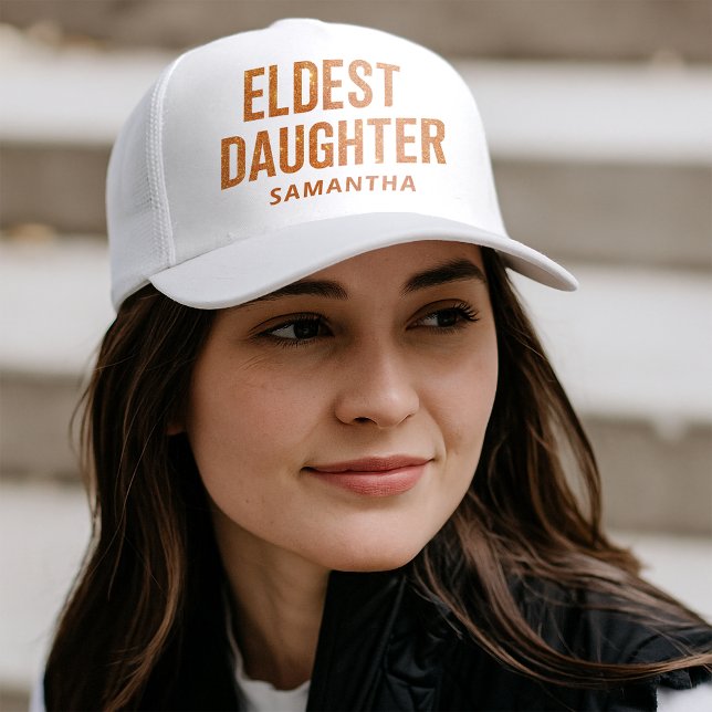 Casquette Fille Aînée Vie Branchée D'Une Fille Drôle (Créateur téléchargé)