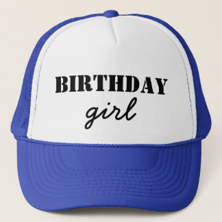 Casquette Fille d'anniversaire