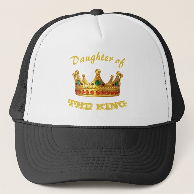Casquette Fille du roi T-shirt (Devant)