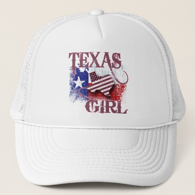 CASQUETTE FILLE DU TEXAS (Devant)
