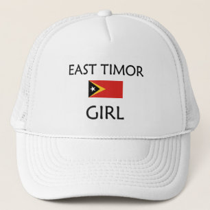 CASQUETTE FILLE DU TIMOR ORIENTAL