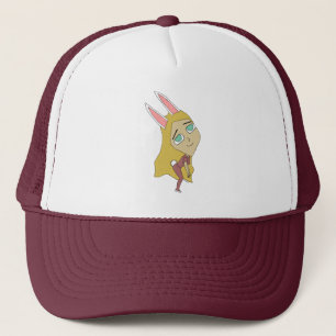 Casquette fille lapin chibi